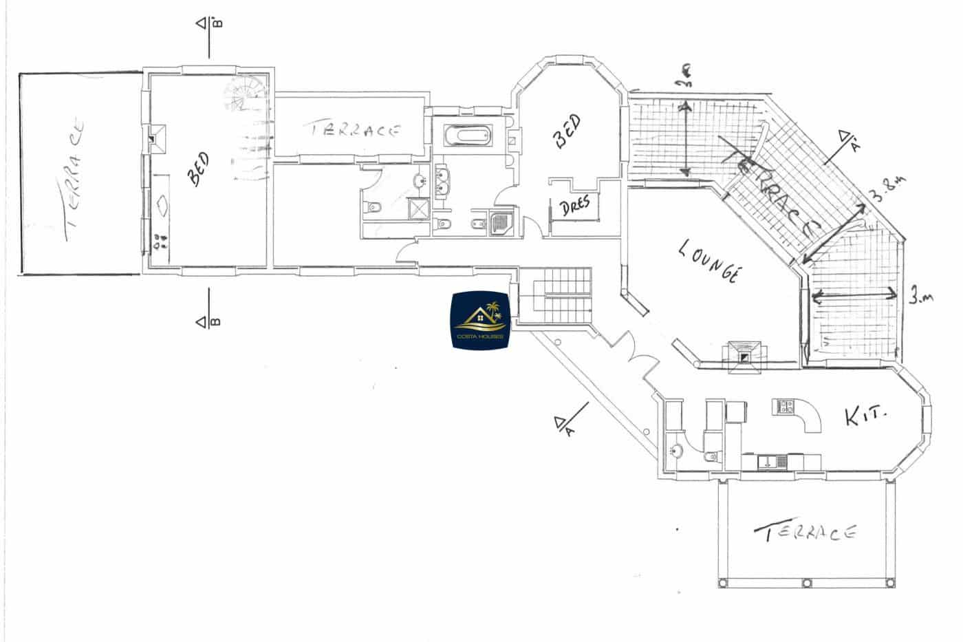9 quarto Quinta/Casa Rural para venda em Javea / Xabia com piscina garagem - 3 950 000 € (Ref: 9110198)