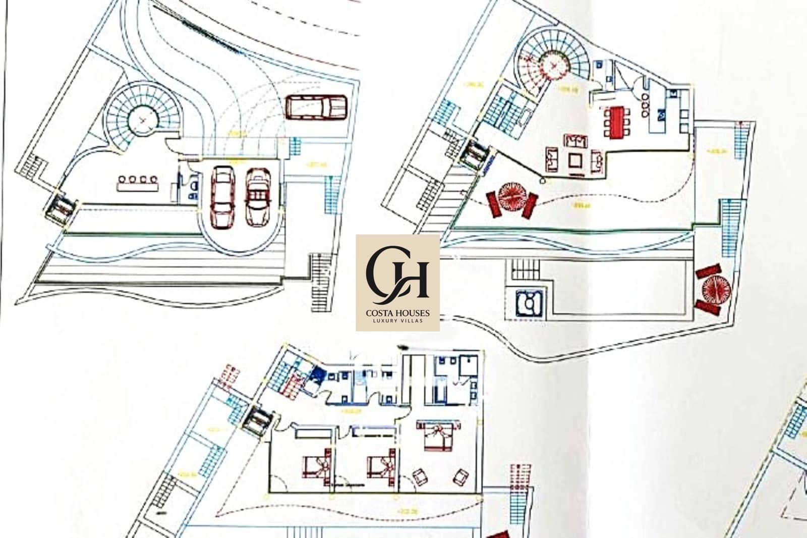 3 soveværelse Villa til salg i Altea med swimmingpool garage - € 3.500.000 (Ref: 9169489)