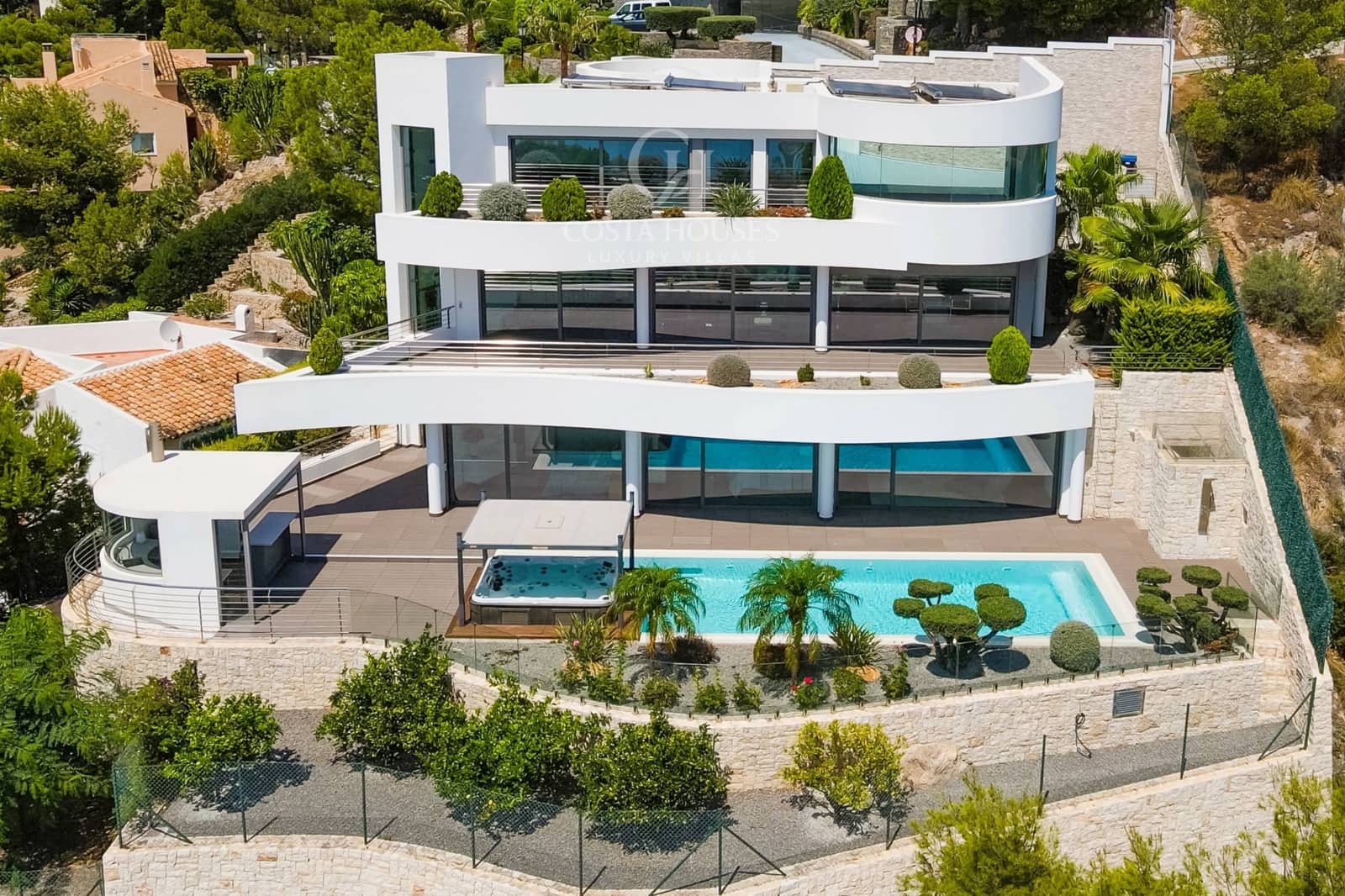 3 soveværelse Villa til salg i Altea med swimmingpool garage - € 3.500.000 (Ref: 9169489)