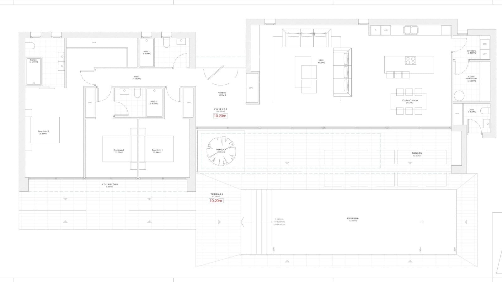 3 Zimmer Villa zu verkaufen in Calpe / Calp mit Pool Garage - 1.525.000 € (Ref: 9185334)