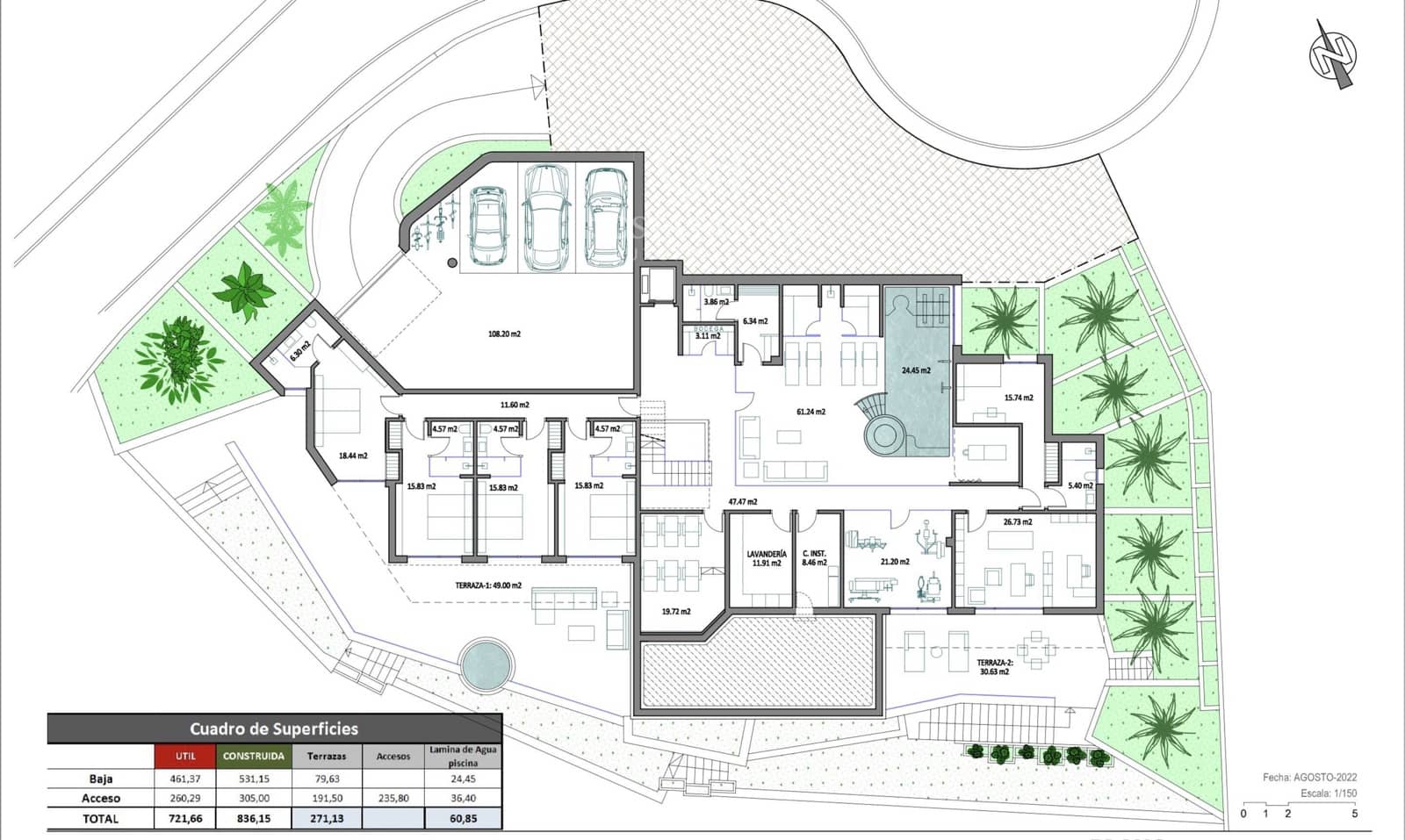 6 sypialnia Willa na sprzedaż w Benissa z basenem garażem - 4 580 000 € (Ref: 9198452)