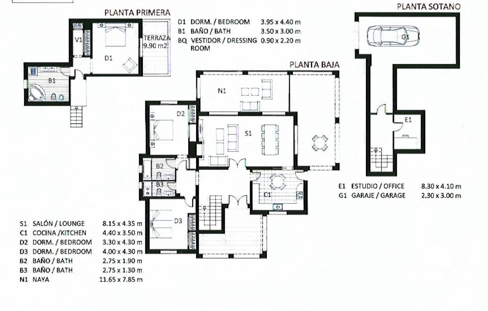 4 slaapkamer Villa te koop in Javea / Xabia met zwembad garage - € 1.290.000 (Ref: 9226988)