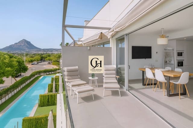 3 sypialnia Penthouse na sprzedaż w Arenal, Javea / Xàbia z basenem garażem - 620 000 € (Ref: 9236850)