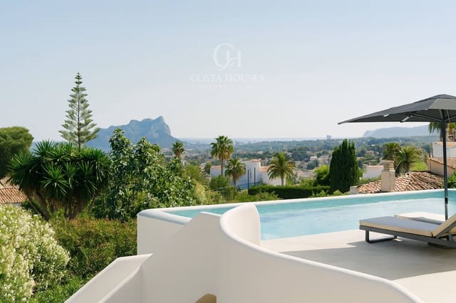 4 makuuhuone Huvila myytävänä paikassa Benissa mukana uima-altaan 
autotalli - 3 450 000 € (Ref: 9262532)