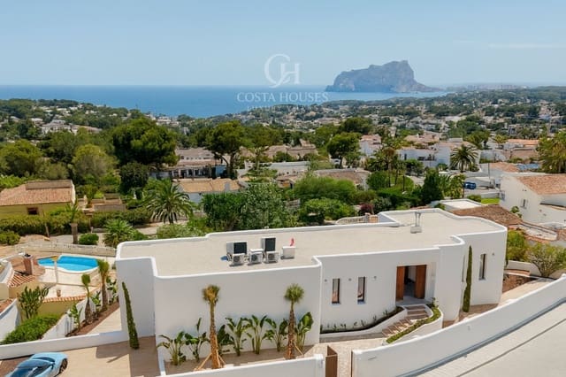 4 makuuhuone Huvila myytävänä paikassa Benissa mukana uima-altaan 
autotalli - 3 450 000 € (Ref: 9262532)