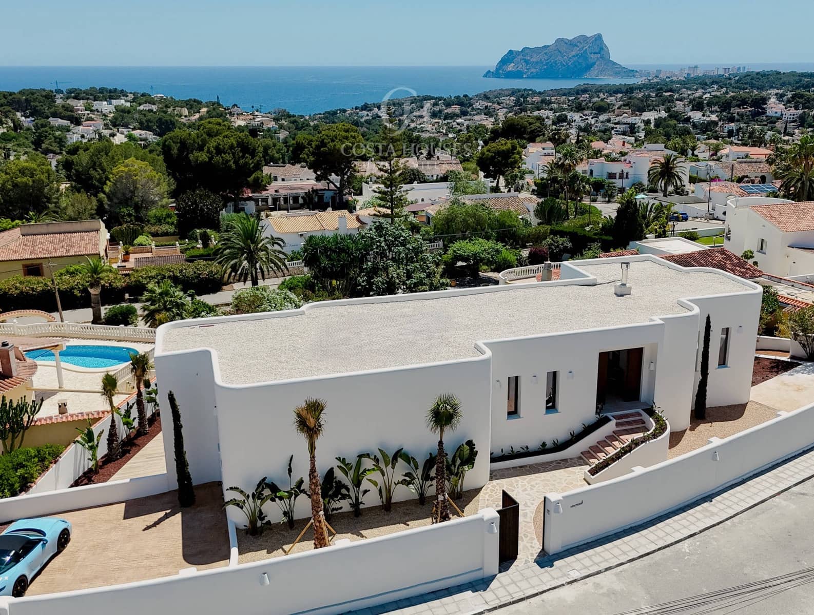 4 makuuhuone Huvila myytävänä paikassa Benissa mukana uima-altaan 
autotalli - 3 450 000 € (Ref: 9262532)