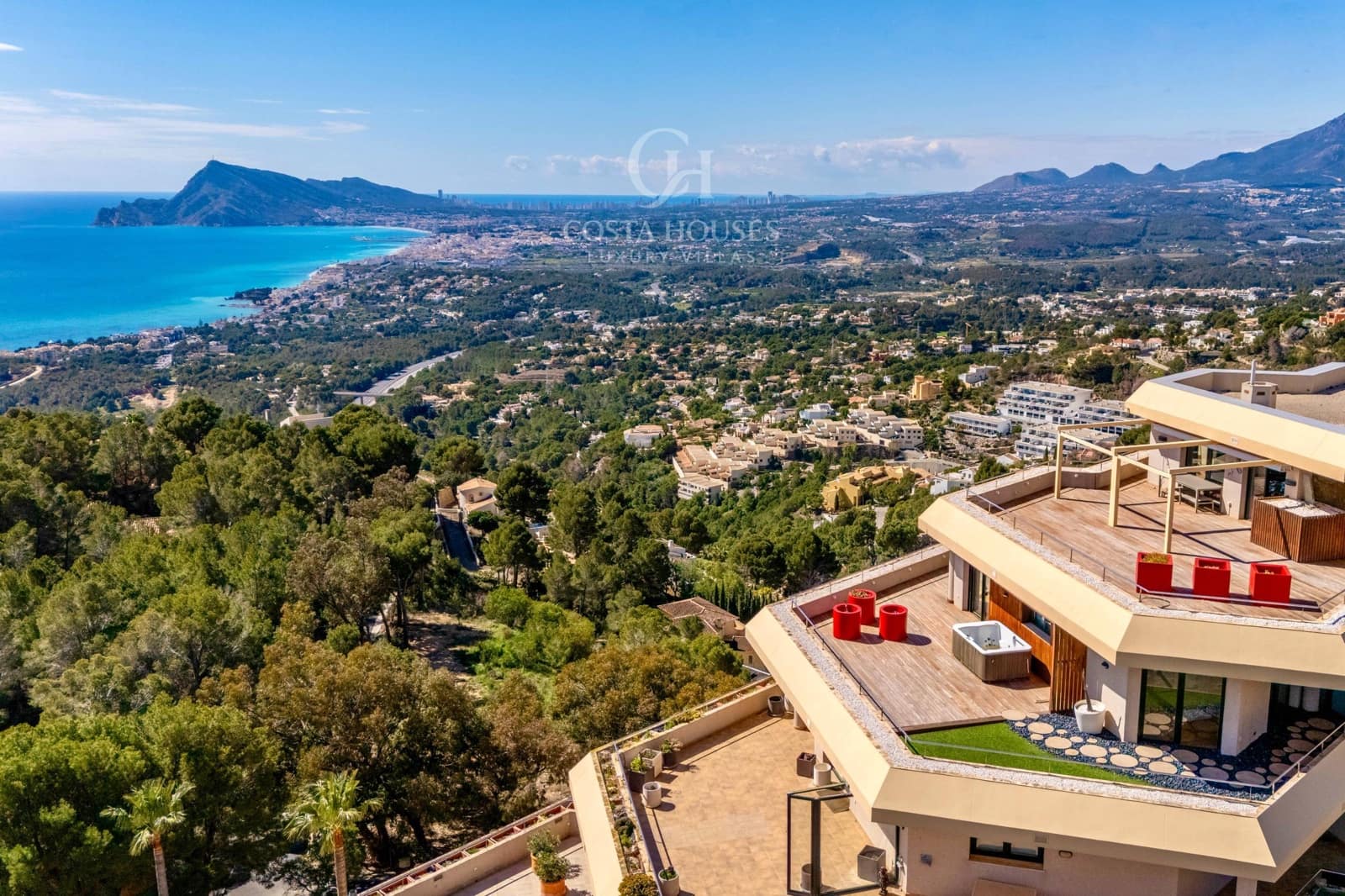 4 camera da letto Attico in vendita in Altea con piscina garage - 900.000 € (Rif: 9291524)