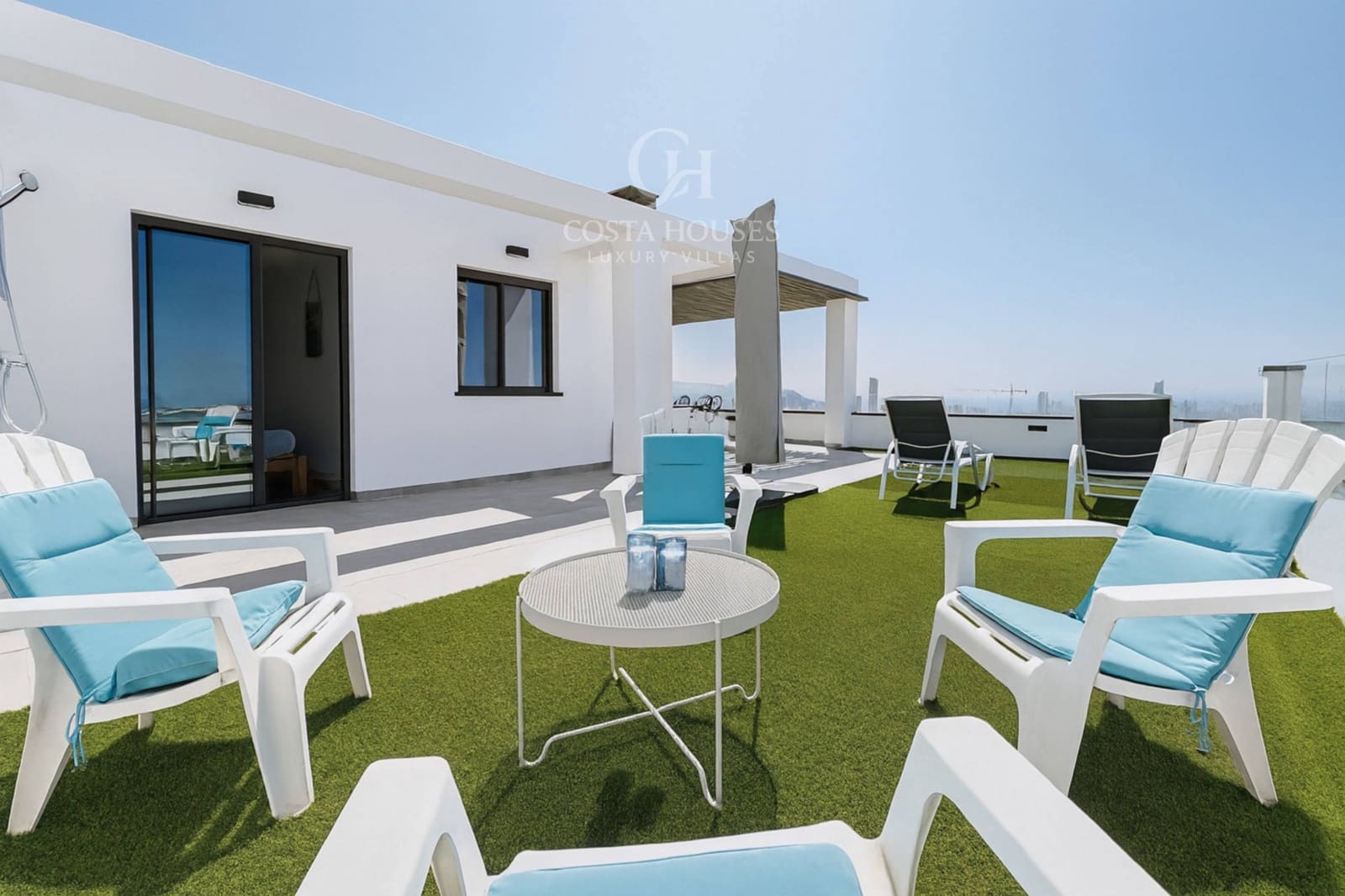 3 soveværelse Penthouse til salg i Finestrat med swimmingpool garage - € 565.000 (Ref: 9312835)