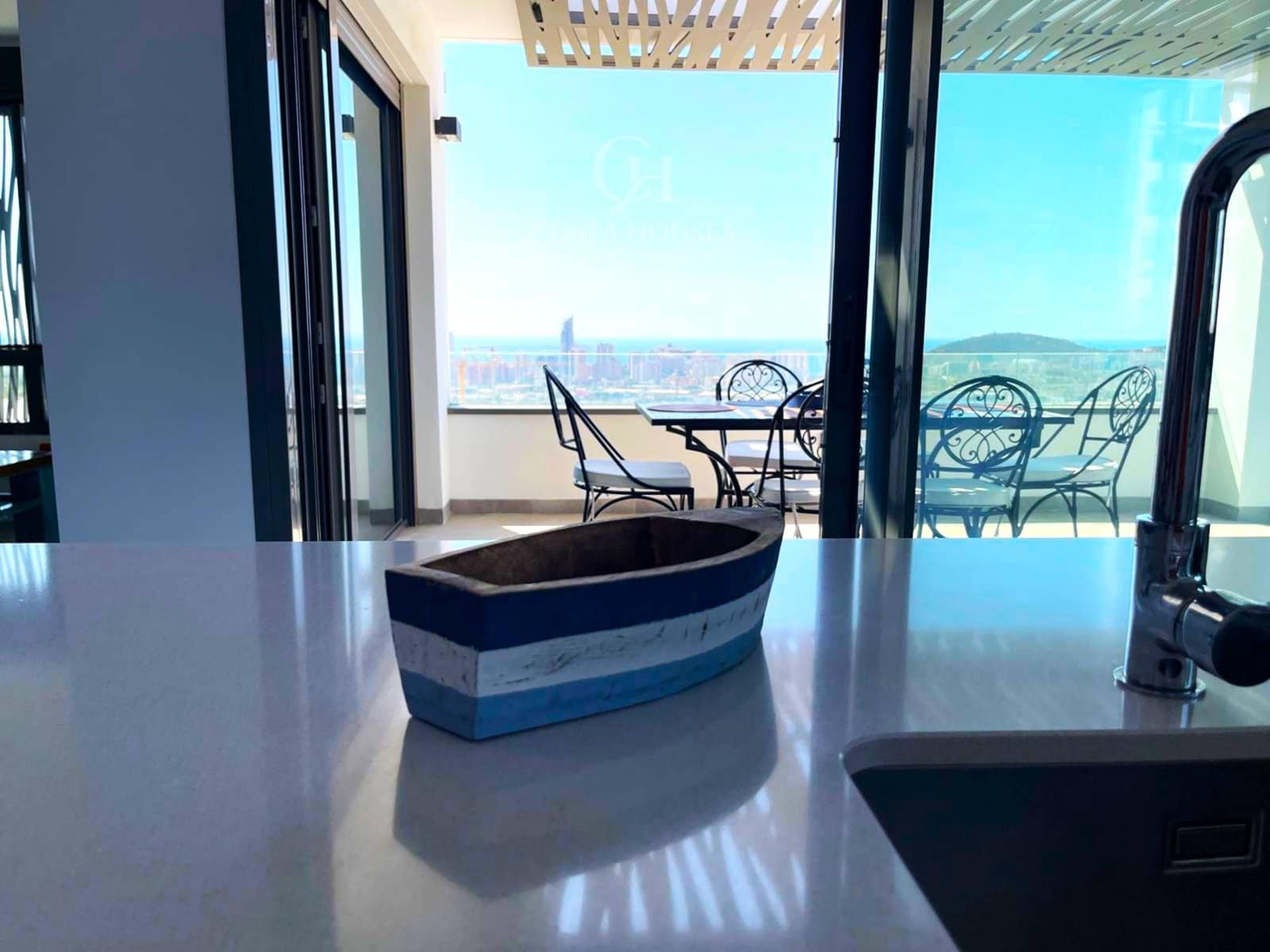 3 soveværelse Penthouse til salg i Finestrat med swimmingpool garage - € 565.000 (Ref: 9312835)