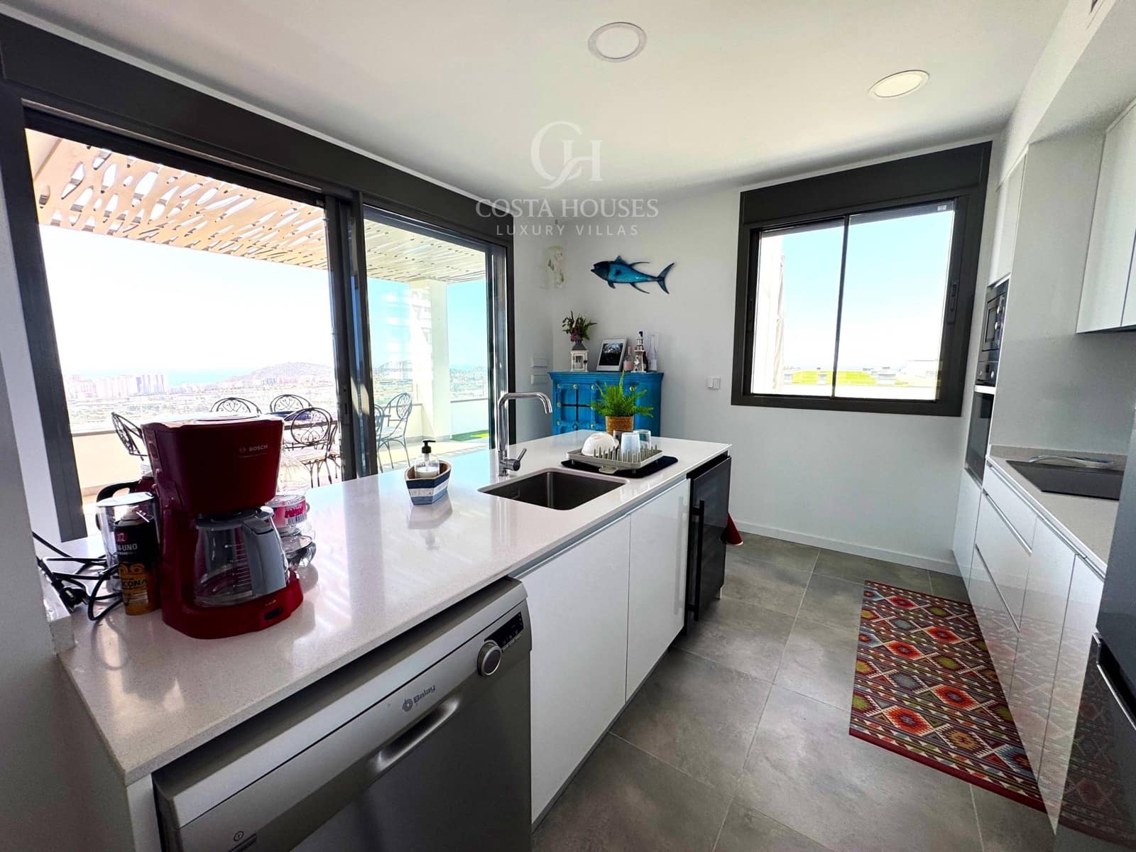 3 soveværelse Penthouse til salg i Finestrat med swimmingpool garage - € 565.000 (Ref: 9312835)