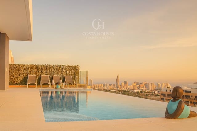 5 chambre Villa/Maison à vendre à Finestrat avec piscine garage - 1 570 000 € (Ref: 9312836)