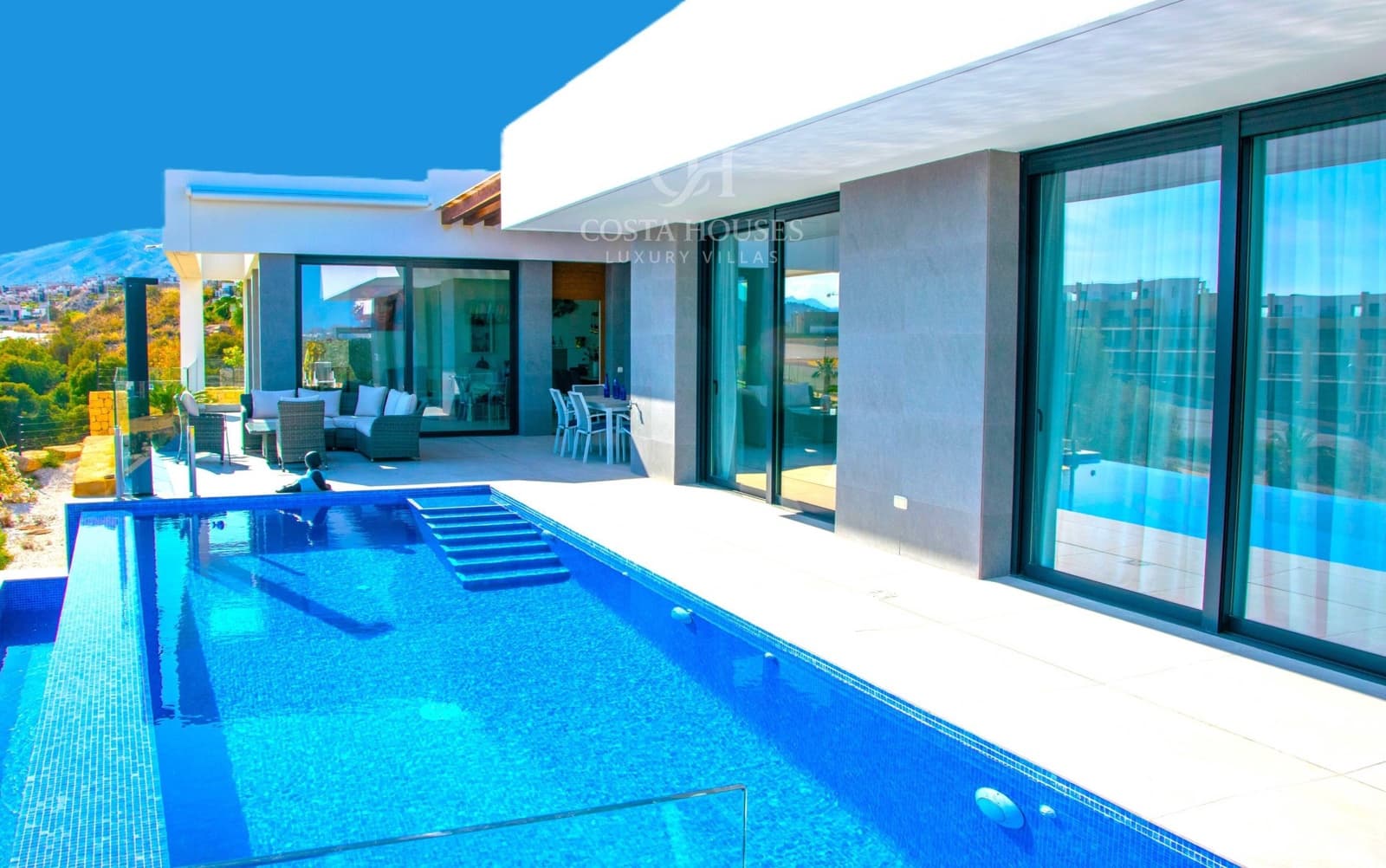 5 chambre Villa/Maison à vendre à Finestrat avec piscine garage - 1 570 000 € (Ref: 9312836)