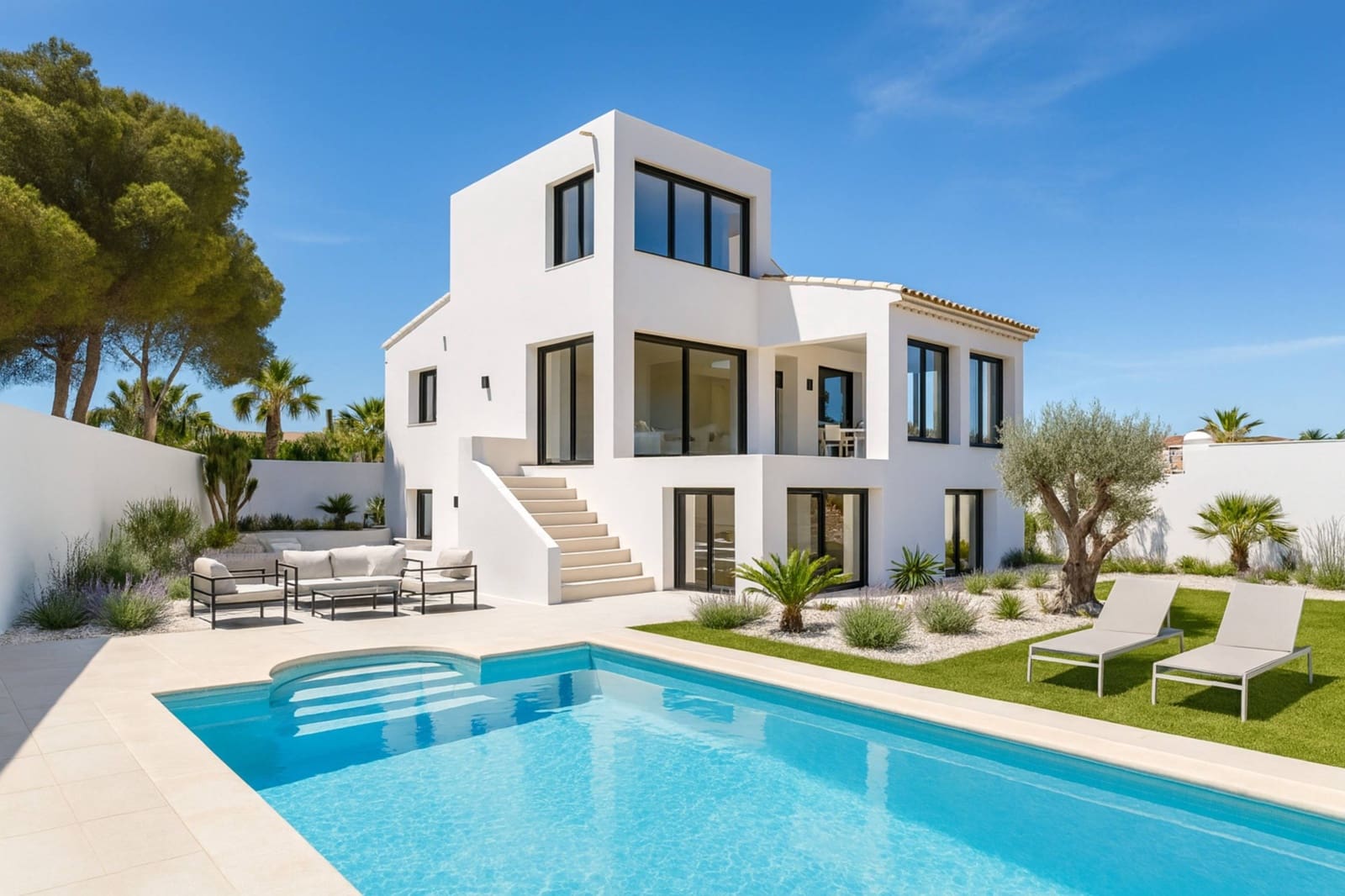 4 makuuhuone Huvila myytävänä paikassa Javea / Xabia mukana uima-altaan 
autotalli - 1 890 000 € (Ref: 9393925)