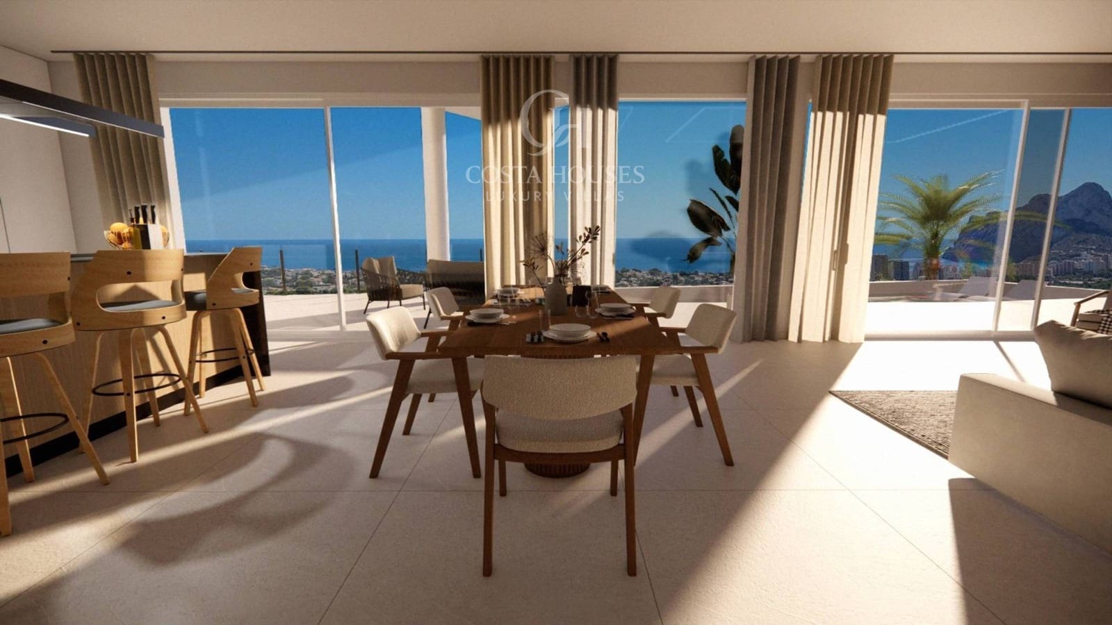 4 sovrum Villa till salu i Calpe / Calp med pool garage - 2 490 000 € (Ref: 9400886)