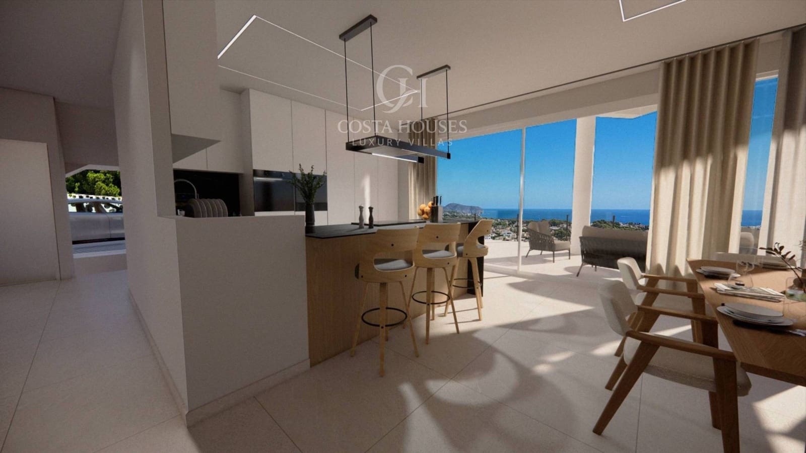 4 sovrum Villa till salu i Calpe / Calp med pool garage - 2 490 000 € (Ref: 9400886)