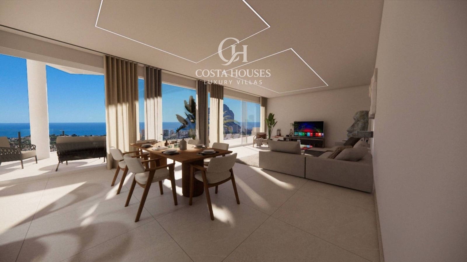 4 sovrum Villa till salu i Calpe / Calp med pool garage - 2 490 000 € (Ref: 9400886)