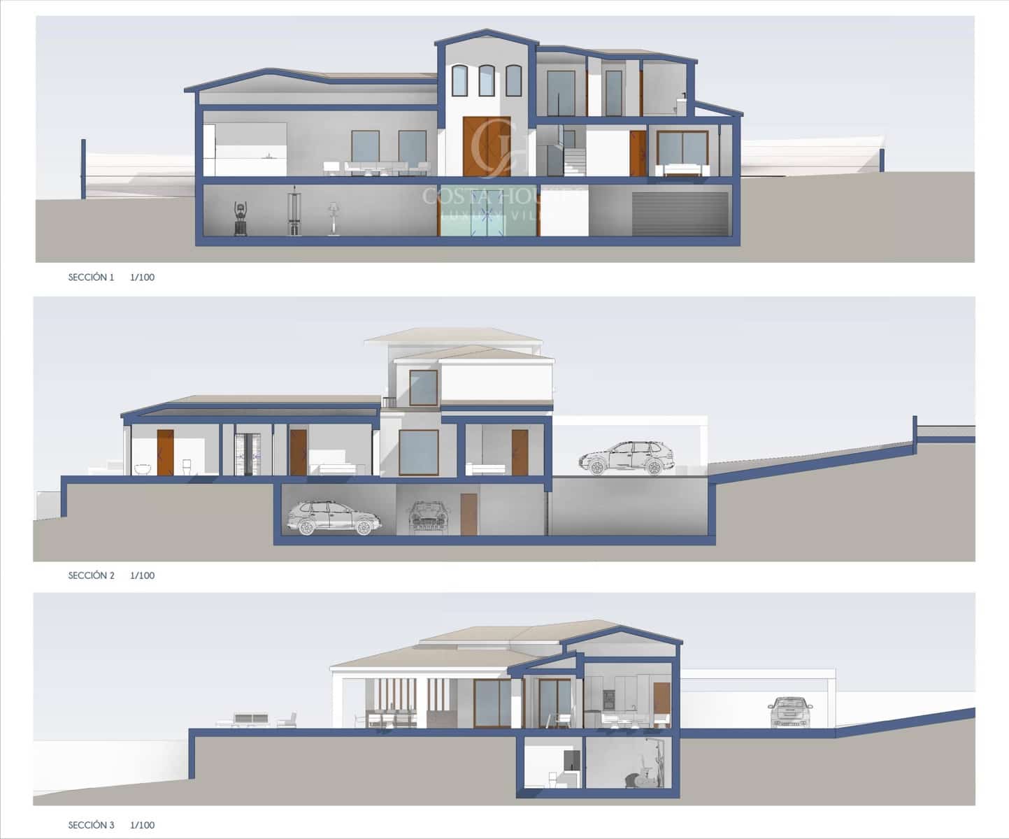 4 soveværelse Villa til salg i Javea / Xabia med swimmingpool garage - € 2.700.000 (Ref: 9410940)