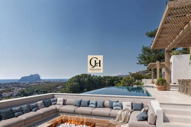 4 makuuhuone Huvila myytävänä paikassa Benissa mukana uima-altaan 
autotalli - 2 995 000 € (Ref: 9470372)