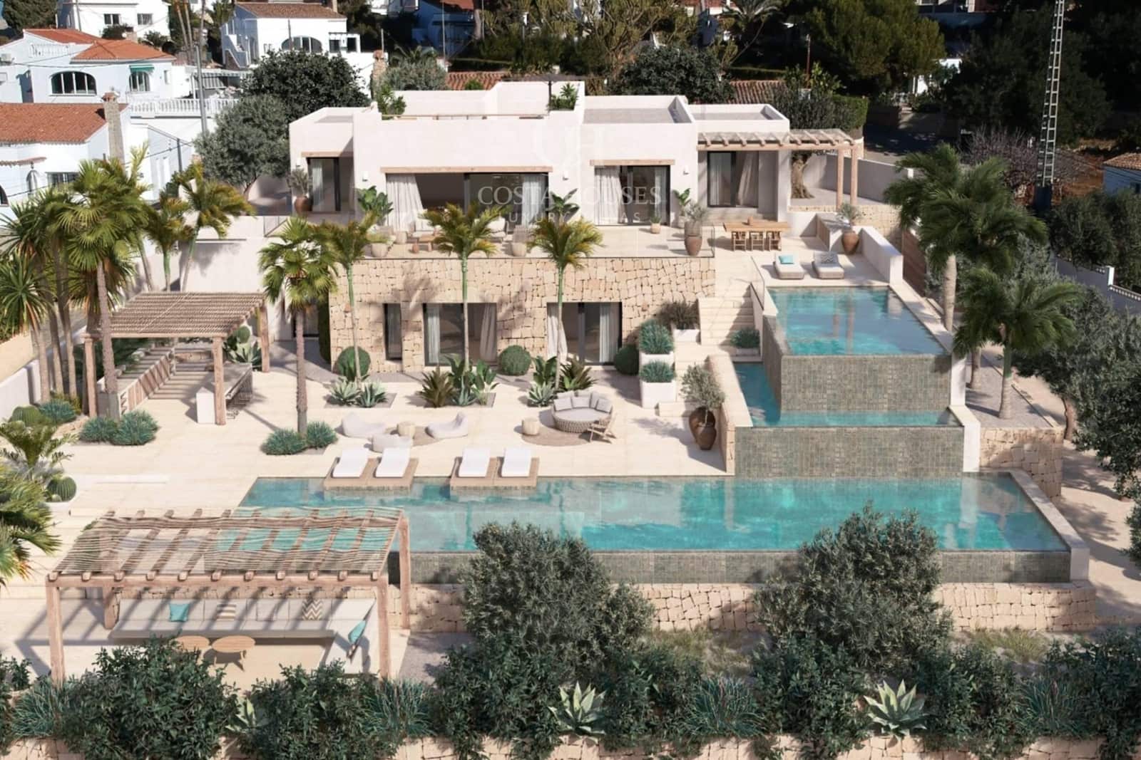 5 soveværelse Villa til salg i Benissa med swimmingpool garage - € 4.495.000 (Ref: 9530490)