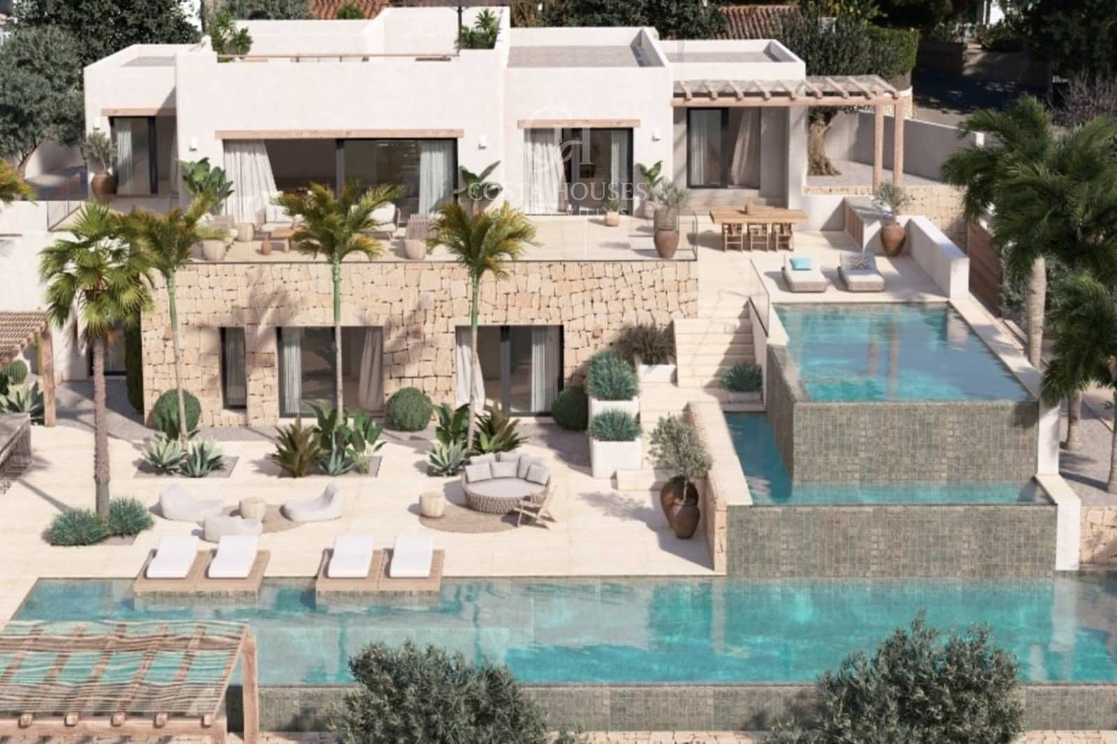 5 soveværelse Villa til salg i Benissa med swimmingpool garage - € 4.495.000 (Ref: 9530490)