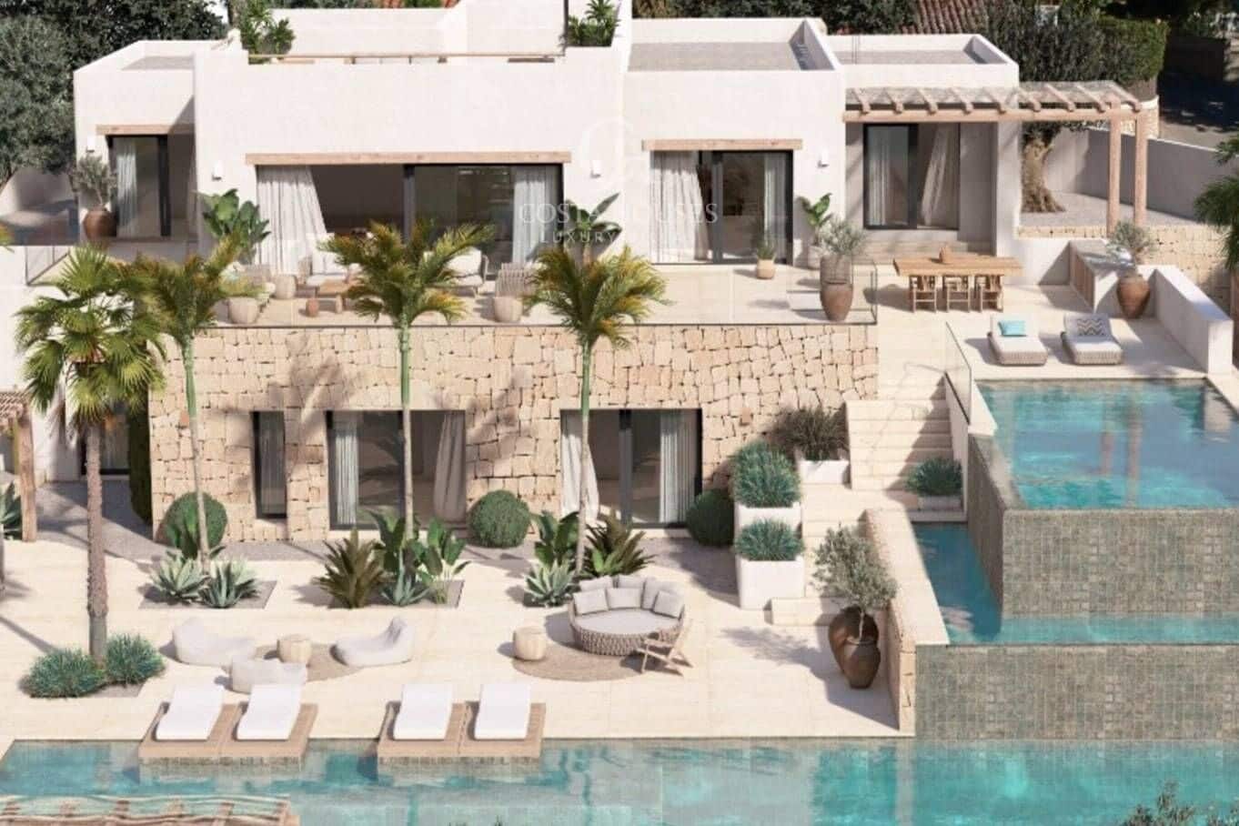 5 sovrum Villa till salu i Benissa med pool garage - 4 695 000 € (Ref: 9530490)