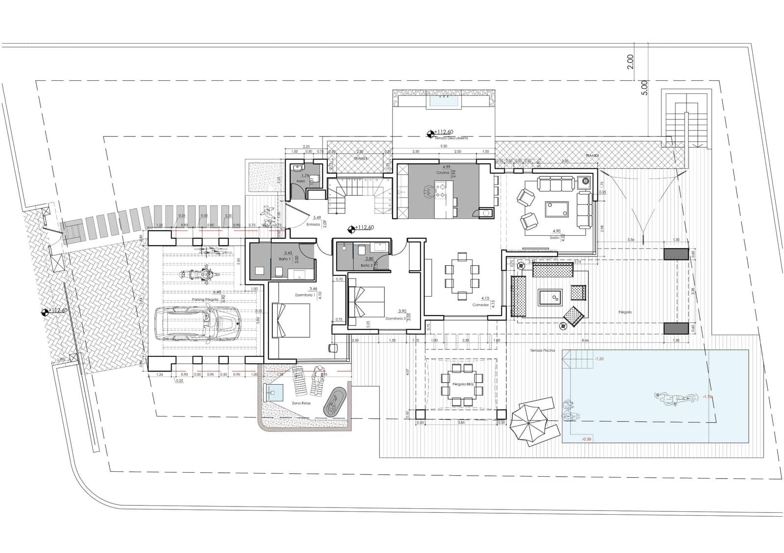 Chalet de 3 habitaciones en Javea / Xàbia en venta con piscina - 1.749.000 € (Ref: 9565208)