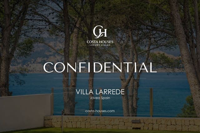 4 soveværelse Villa til salg i Portichol - Balcón al Mar, Javea / Xàbia med swimmingpool garage - € 3.600.000 (Ref: 9608028)