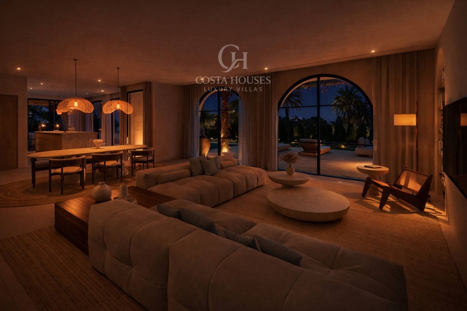 Chalet de 4 habitaciones en Moraira en venta con piscina garaje - 1.795.000 € (Ref: 9619193)