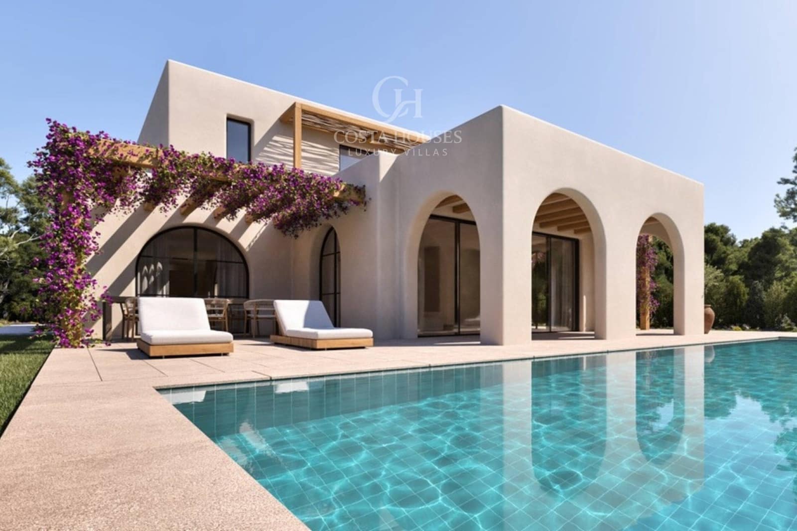 Chalet de 4 habitaciones en Moraira en venta con piscina garaje - 1.795.000 € (Ref: 9619193)