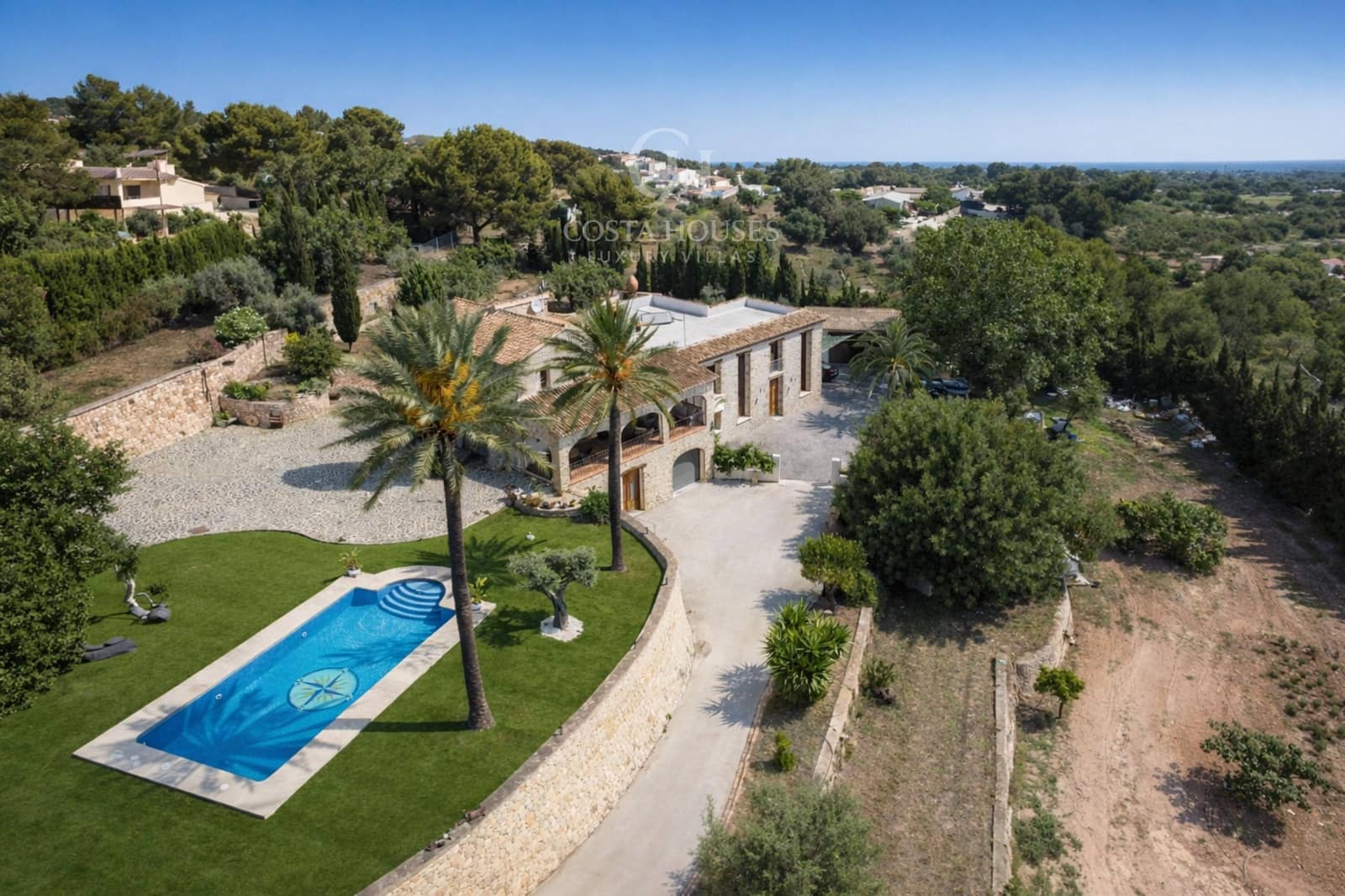 6 bedroom Finca/Country House for sale in Benissa with pool garage - € 2,390,000 (Ref: 9666461)