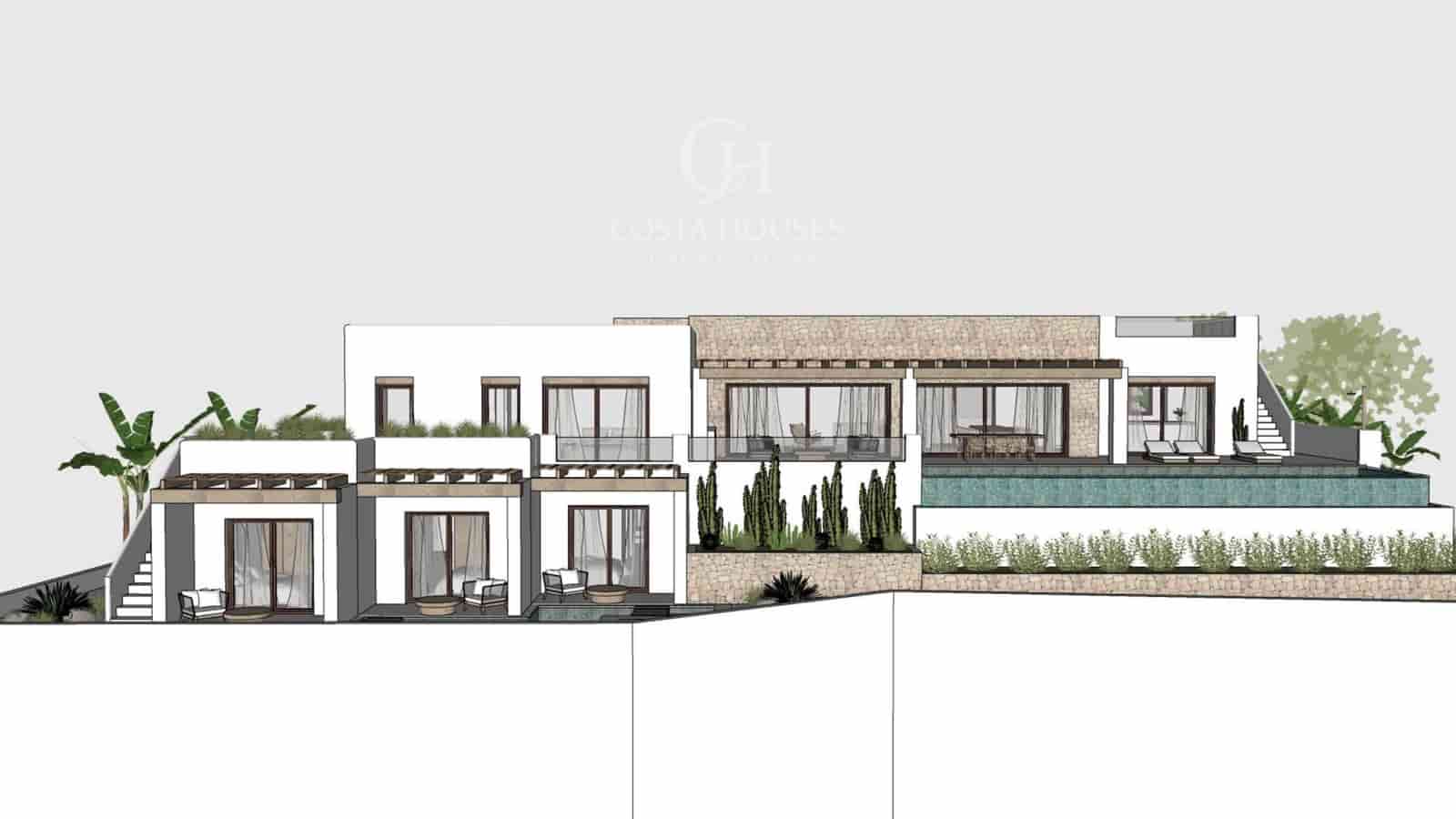 5 bedroom Villa for sale in Moraira with pool garage - € 2,495,000 (Ref: 9674170)