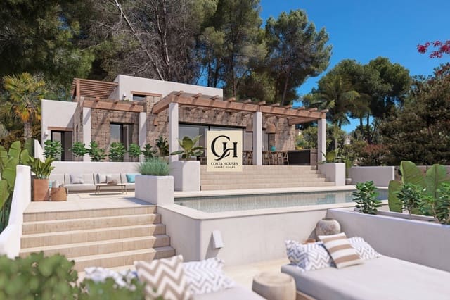 5 makuuhuone Huvila myytävänä paikassa Moraira, Teulada-Moraira mukana uima-altaan 
autotalli - 2 395 000 € (Ref: 9719889)