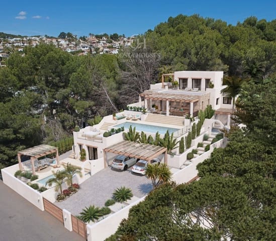 5 makuuhuone Huvila myytävänä paikassa Moraira, Teulada-Moraira mukana uima-altaan 
autotalli - 2 395 000 € (Ref: 9719889)