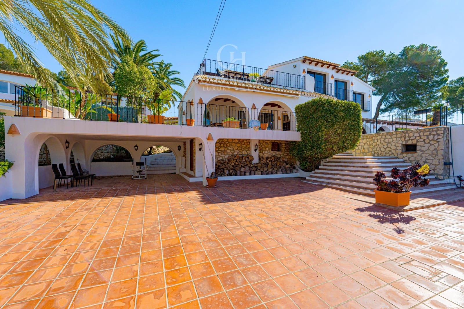 4 makuuhuone Huvila myytävänä paikassa Moraira mukana uima-altaan 
autotalli - 2 690 000 € (Ref: 9741715)