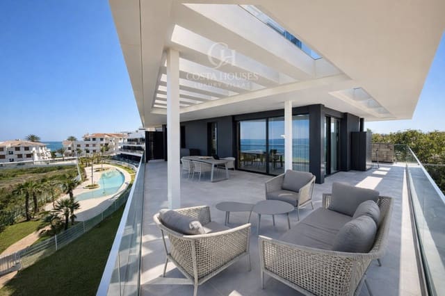 3 quarto Penthouse para venda em El Palmar - Los Molinos, Dénia com piscina garagem - 1 650 000 € (Ref: 9747042)
