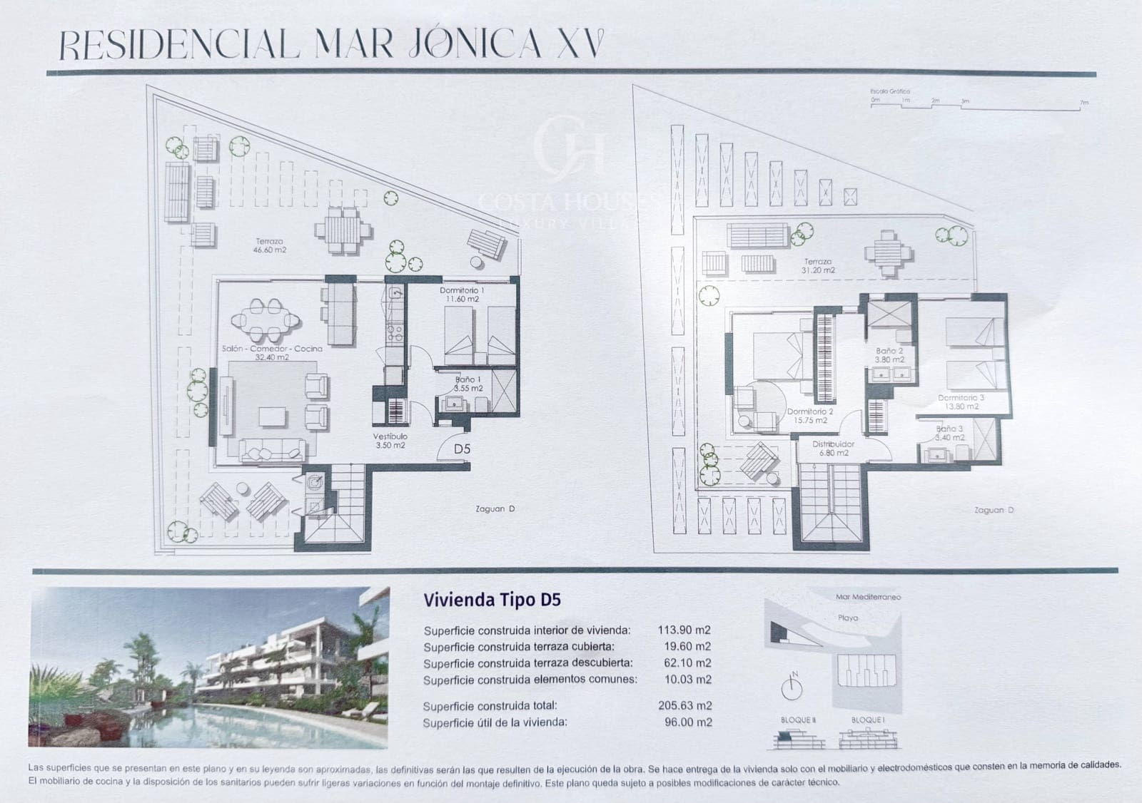 3 quarto Penthouse para venda em Denia com piscina garagem - 1 650 000 € (Ref: 9747042)