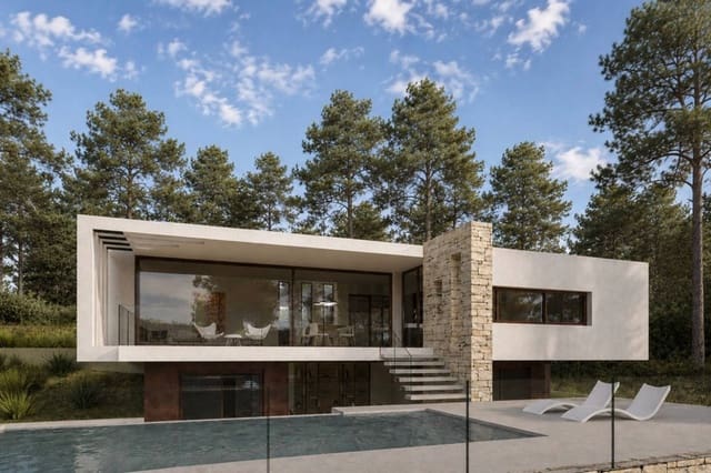 4 soverom Villa til salgs i Moraira, Teulada-Moraira med svømmebasseng garasje - € 1 695 000 (Ref: 9994204)