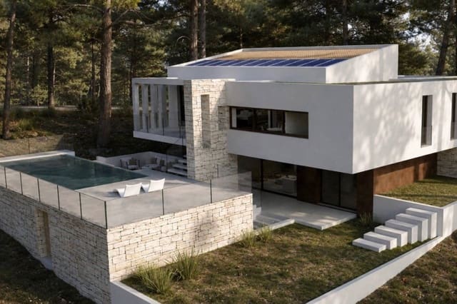 4 soverom Villa til salgs i Moraira, Teulada-Moraira med svømmebasseng garasje - € 1 695 000 (Ref: 9994204)
