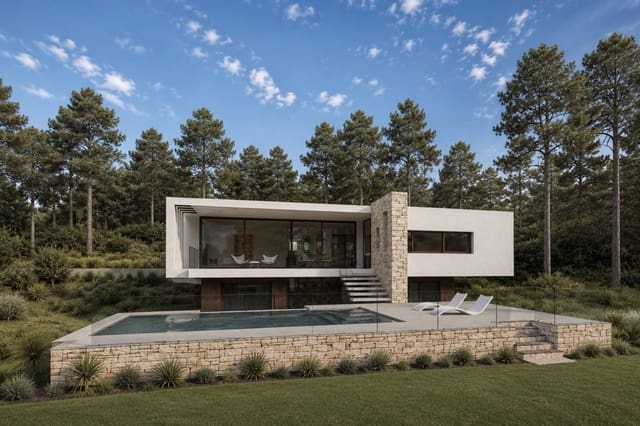 4 soverom Villa til salgs i Moraira, Teulada-Moraira med svømmebasseng garasje - € 1 695 000 (Ref: 9994204)