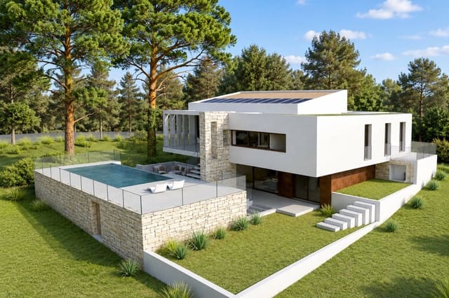 4 soverom Villa til salgs i Moraira, Teulada-Moraira med svømmebasseng garasje - € 1 695 000 (Ref: 9994204)