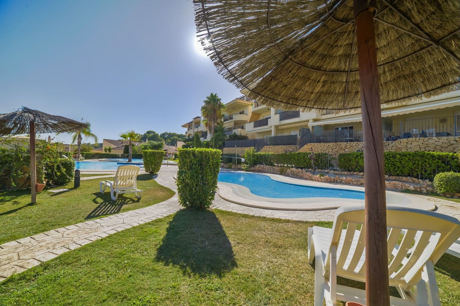 1 sypialnia Apartament do wynajęcia w Altea z basenem garażem - 1 000 € (Ref: 10101552)