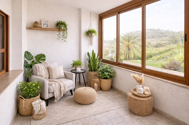 2 Zimmer Apartment zu vermieten in Altea mit Pool Garage - 950 € (Ref: 8679474)