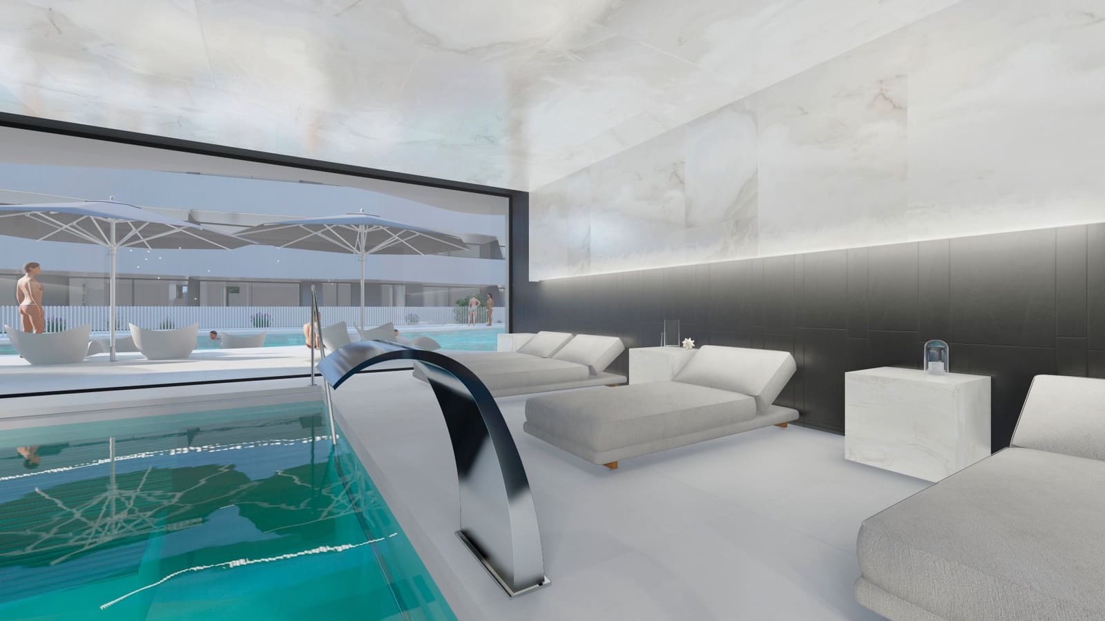 2 Zimmer Apartment zu verkaufen in Guardamar del Segura mit Pool Garage - 269.000 € (Ref: 8770003)