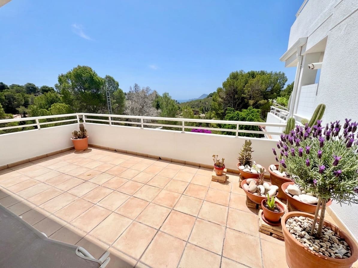 2 soveværelse Semi-Rækkehus til leje i Altea la Vella med swimmingpool garage - € 1.200 (Ref: 9000791)