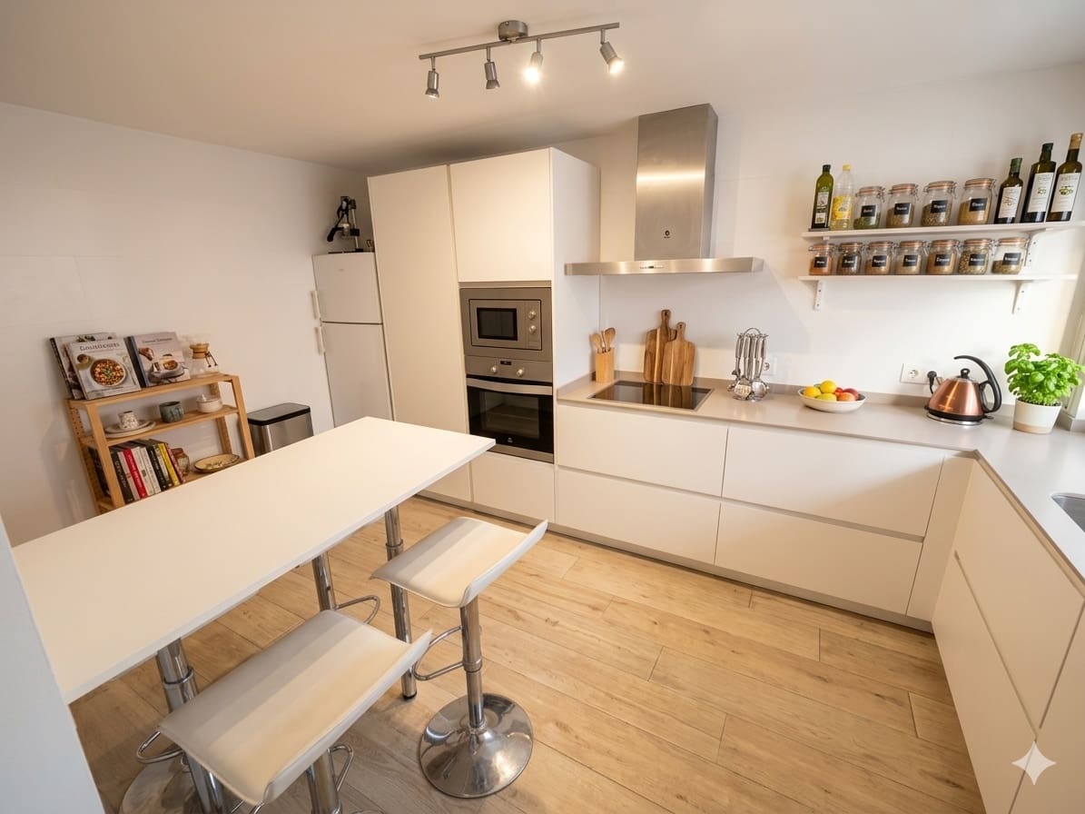 3 quarto Moradia Geminada para arrendar em Albir com piscina garagem - 1 800 € (Ref: 9002975)