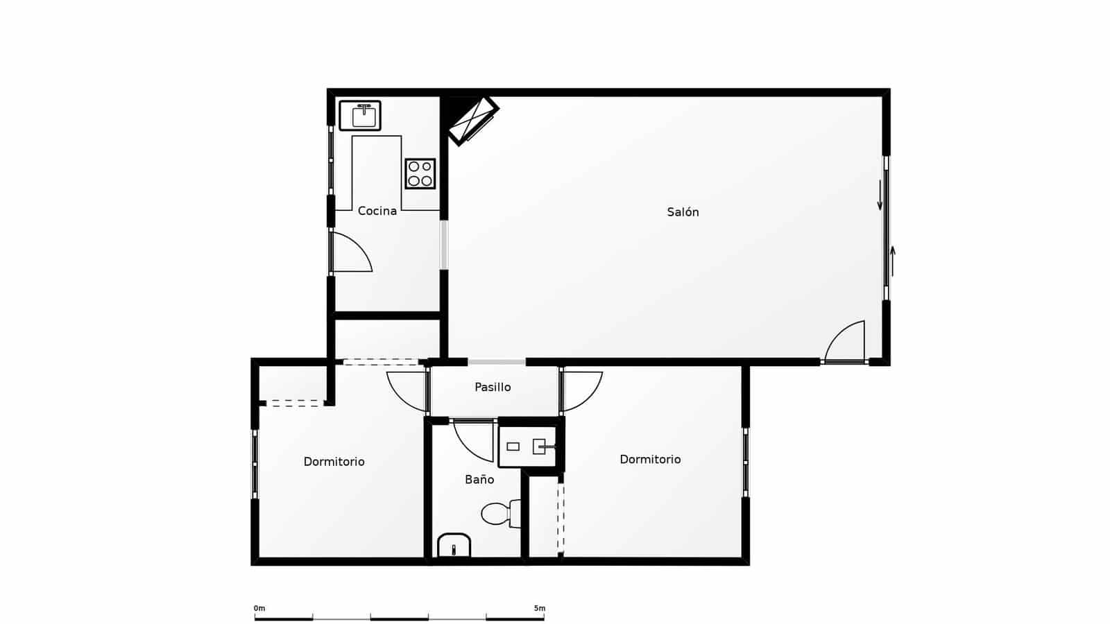 2 sovrum Villa till salu i Albir med pool garage - 375 000 € (Ref: 9148849)