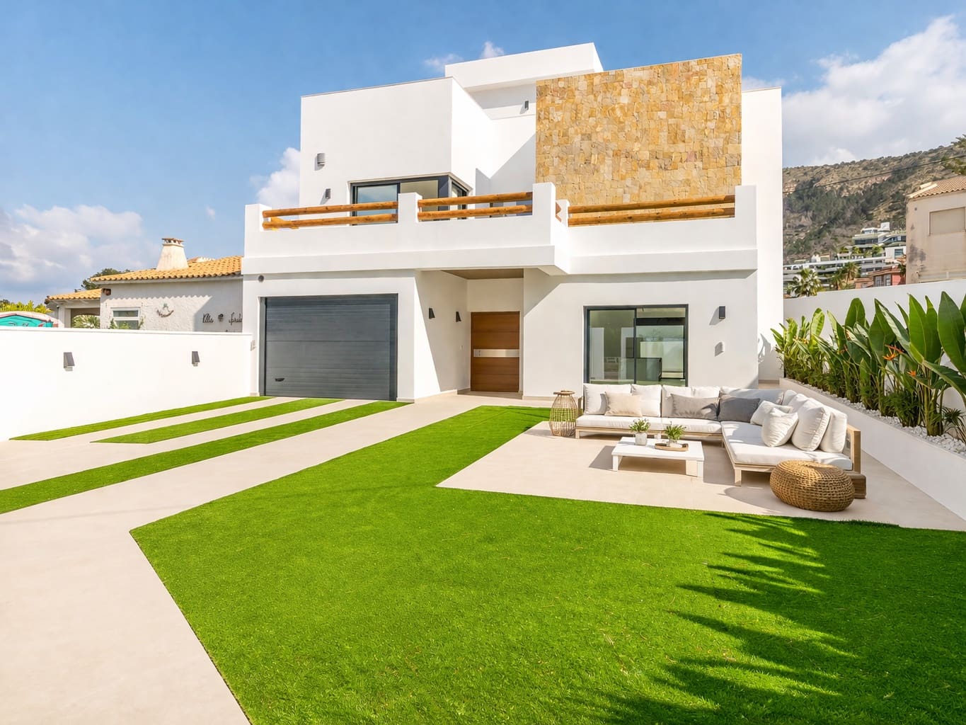 4 makuuhuone Huvila myytävänä paikassa Albir mukana uima-altaan 
autotalli - 1 195 000 € (Ref: 9770289)