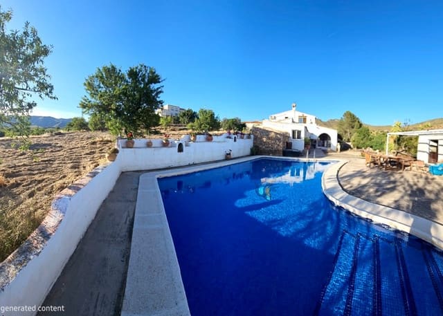 4 soveværelse Finca/Landehus til salg i Sorbas med swimmingpool - € 239.950 (Ref: 6260742)