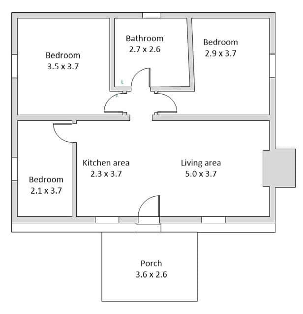 3 soveværelse Finca/Landehus til salg i Uleila del Campo - € 120.000 (Ref: 6673708)