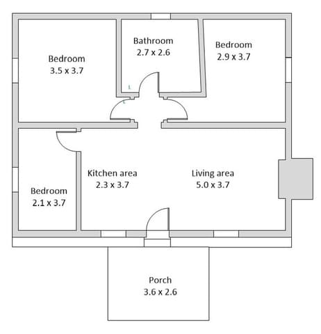 3 soveværelse Finca/Landehus til salg i Uleila del Campo - € 120.000 (Ref: 6673708)